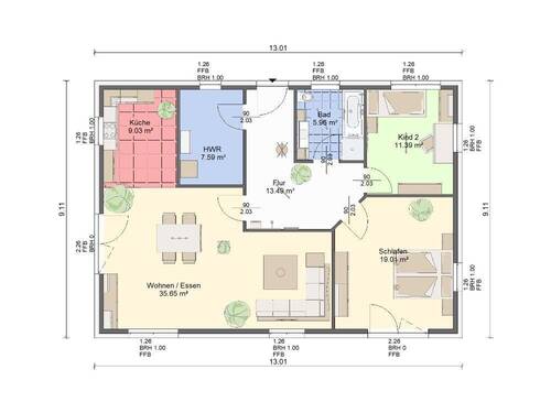 Bild 3 - 3 Zimmer Bungalow in Löwenberger Land