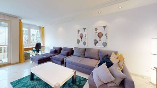 WOHNZIMMER - 2 Zimmer Etagenwohnung in Düsseldorf