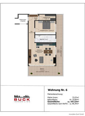 Wohnung Nr. 6 - 