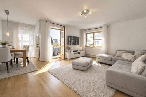 Bild 2 - 3 Zimmer Etagenwohnung zum Kaufen in Günzburg