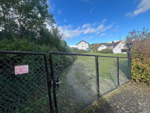 Obere Einfahrt zum Grundstück - 