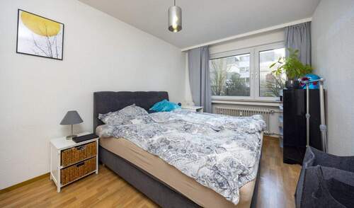 Schlafzimmer - Etagenwohnung mit 54,60 m&sup2; in Meerbusch / Bösinghoven zum Kaufen