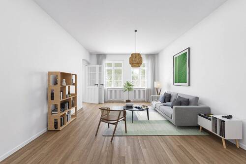 Bild 1 - 2-Zimmer-Wohnung mit Wintergarten