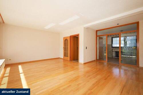 aktueller Zustand Wohnbereich - 4 Zimmer Reihenmittelhaus zum Kaufen in Langenfeld