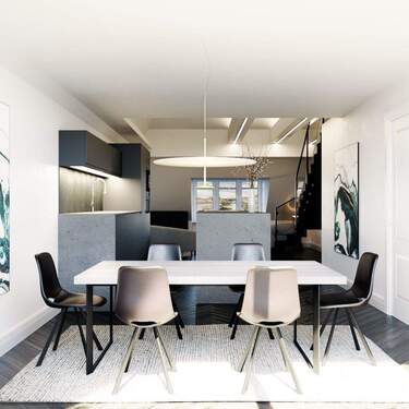 Visualisierung mit Einbauküche - 