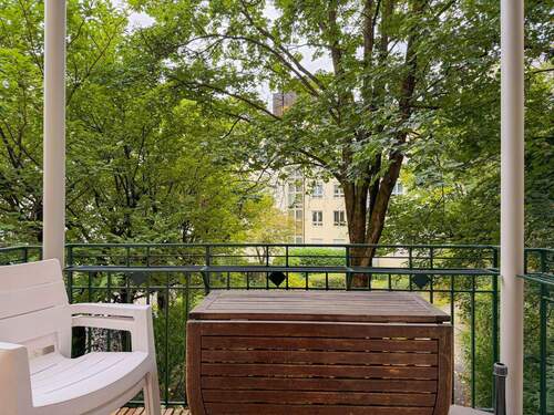 Balkon (Innenhof) - 3 Zimmer Etagenwohnung in München