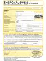 Energieausweis - 