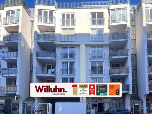 Außenansicht - Citynah & komfortabel: Helle 2-Zimmer-Wohnung mit Balkon, Lift & Tiefgarage