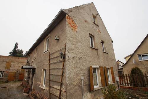 Vorderansicht - Einfamilienhaus mit 120,00 m&sup2; in Hohenmölsen zum Kaufen