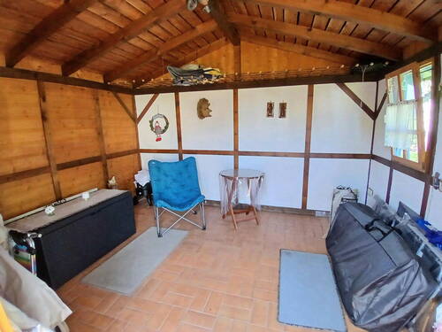 Gartenhaus innen - 