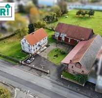 Traditionelles Hofensemble mit Weidefläche und Ausbaupotenzial-Ideal für Familie oder Tierliebhaber - Lahntal / Sterzhausen