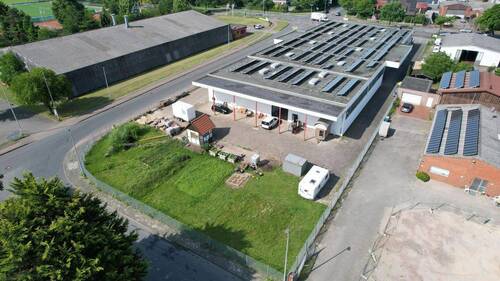 hintere Gesamtansicht - Halle zum Kaufen in Rheine