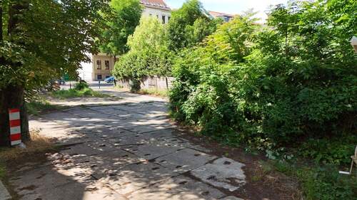 Zugang Straße Grundstück - 