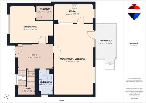 Erdgeschoss - 5 Zimmer Einfamilienhaus zum Kaufen in Losheim am See