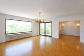 Visualisierung - Wohnzimmer leer - 5 Zimmer Einfamilienhaus in München