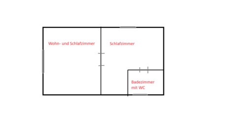  Grundriß Dachgeschoß von Haus - 