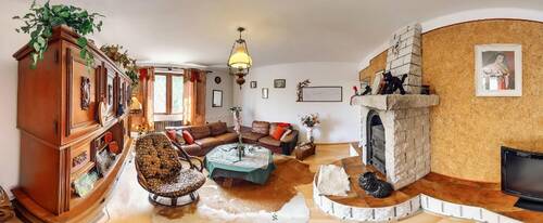 Wohnzimmer - 8 Zimmer Mehrfamilienhaus, Wohnhaus zum Kaufen in Kecskemét nah