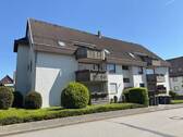 Ansicht von der Straße - 4 Zimmer Etagenwohnung in Herzberg am Harz