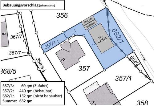 Bebauungsvorschlag - 