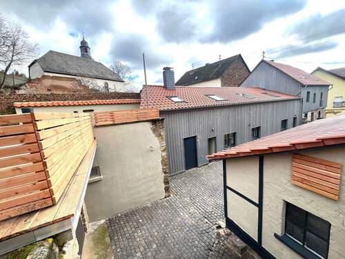 Seitenansicht Hinterhaus - 