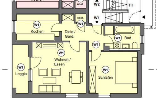 Wohnung 1 Erdgeschoss - 