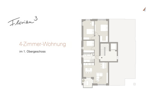 4-Zimmerwohnung - 