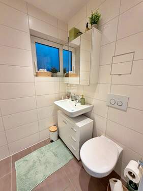 Badezimmer - Etagenwohnung mit 59,00 m&sup2; in Korb zum Kaufen