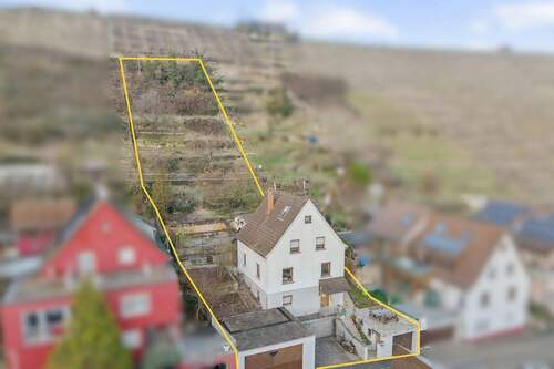 Drohnenaufnahme - Ausblick, Natur, Familie und Weinberg