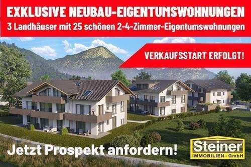 Neubau im Zentrum - 3 Zimmer Etagenwohnung in Garmisch-Partenkirchen