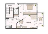 Grundriss - ca. 77 qm Wfl. - 