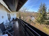 Blick vom Balkon - 