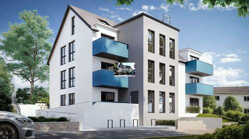 Ansicht Südwest - 4 Zimmer Etagenwohnung zum Kaufen in Witten