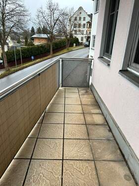Balkon - 2 Zimmer Etagenwohnung zur Miete in Augustusburg
