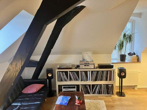 Wohnzimmer - 2 Zimmer Etagenwohnung zur Miete in Schleswig