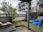 Terrasse mit kleinem Garten - 