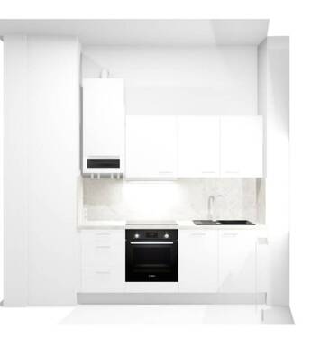 Planungsbeispiel Einbauküche - 