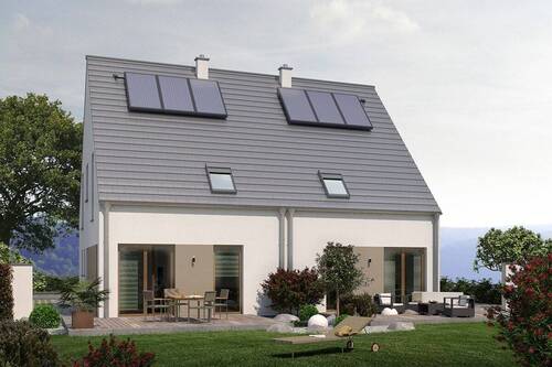 Bild 1 - Ihr Traumhaus in der Natur: Individuelle Doppelhaushälfte in Stauchitz