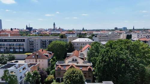 Weitblick über Villa - 