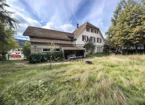 Rückseite mit Garten - 