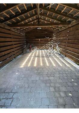 Abschließbares-Fahrradhaus - 