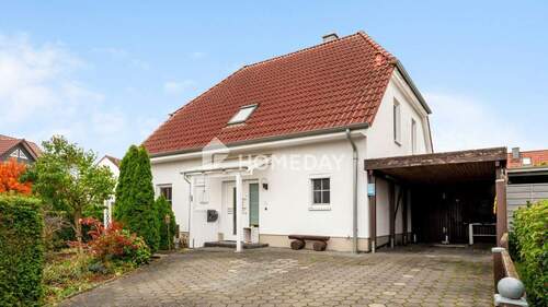 Außenansicht 2 - Ein Ort zum Ankommen - Einfamilienhaus mit vier Zimmern, Fußbodenheizung und Gartenidylle
