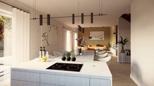 Ansicht Küche - Einfamilienhaus mit 210,00 m² in Großrosseln zum Kaufen