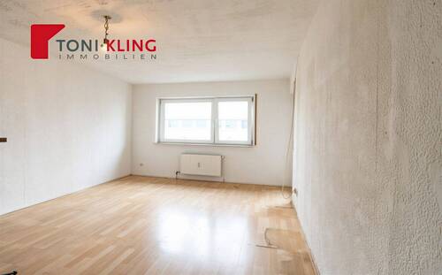 Wohnzimmer - Etagenwohnung mit 49,50 m&sup2; in Wiesbaden zum Kaufen