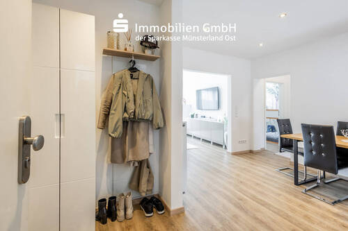 Eingang und Essdiele - 3 Zimmer Etagenwohnung in Oelde