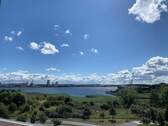 Bild 1 - Bestlage mit Panorama-Blick Warnow Hafen - 3-Zi.mit EBK kurz vor Warnemünde
