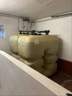 Öllager im Kellergeschoß - 