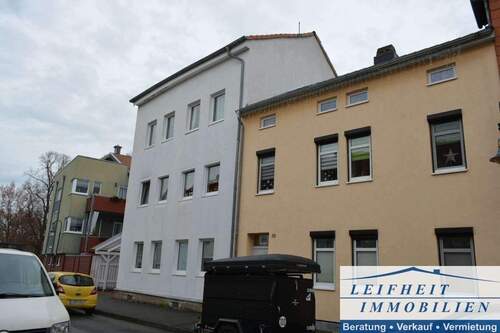 Seitenansicht rechts - Mehrfamilienhaus, Wohnhaus in Mühlhausen/Thüringen