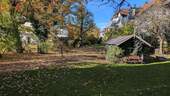 Gartenblick nach Westen/Herbst - 