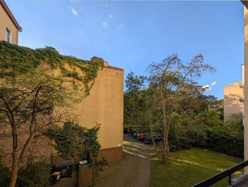 Ausblick vom Balkon - 