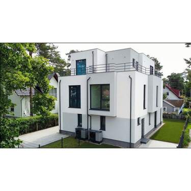 Bild 1 - Neubau-Doppelhaushälfte am Müggelsee - 122 m², Effizienzhaus A+, provisionsfrei